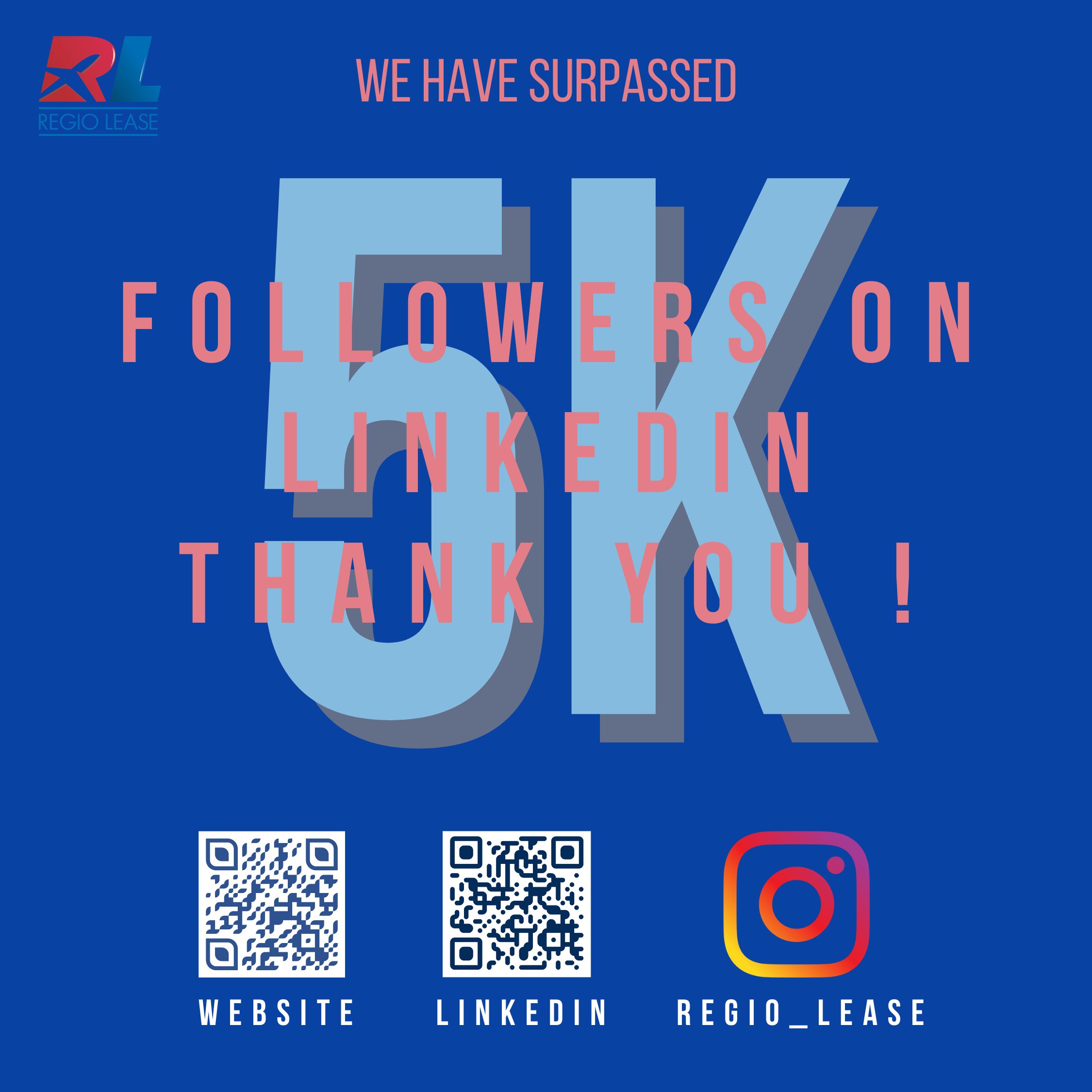 5K followers on linkedin